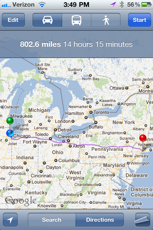 Maybe I’m cutting this roadtrip a little short, but there’s a longing and a feeling inside of me that I can’t get rid of unless I go now… 80