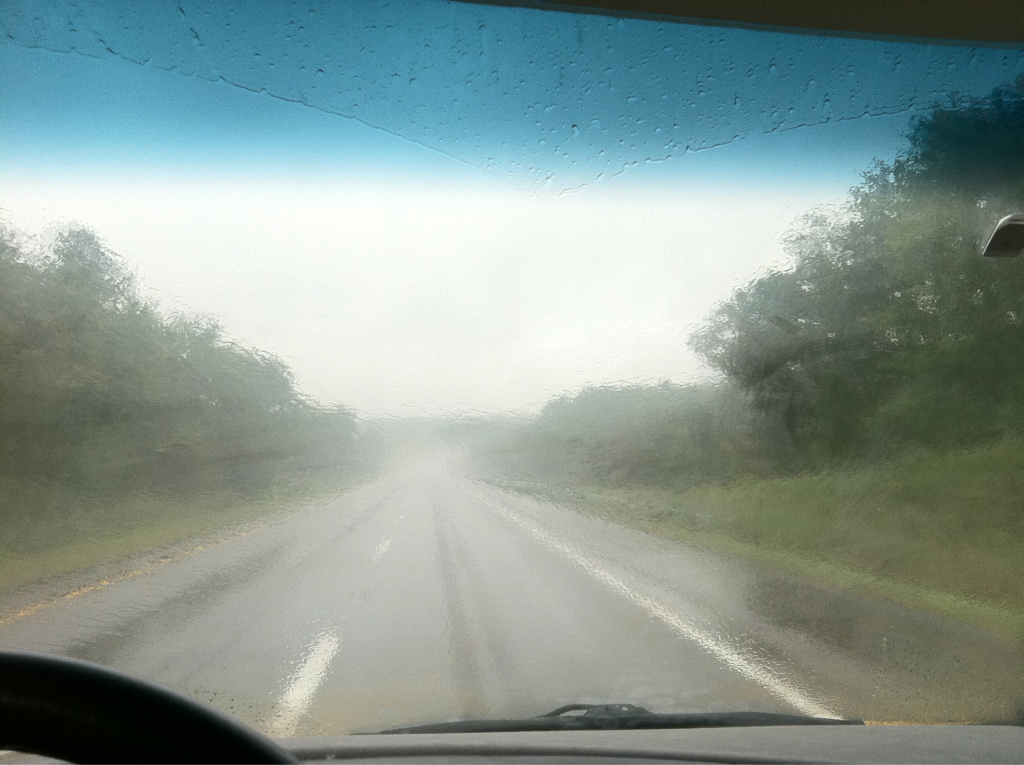 Currently on I-80 in PA driving through some very INTENSE rain. 250 miles to go… Sept 5, 1:41 PM