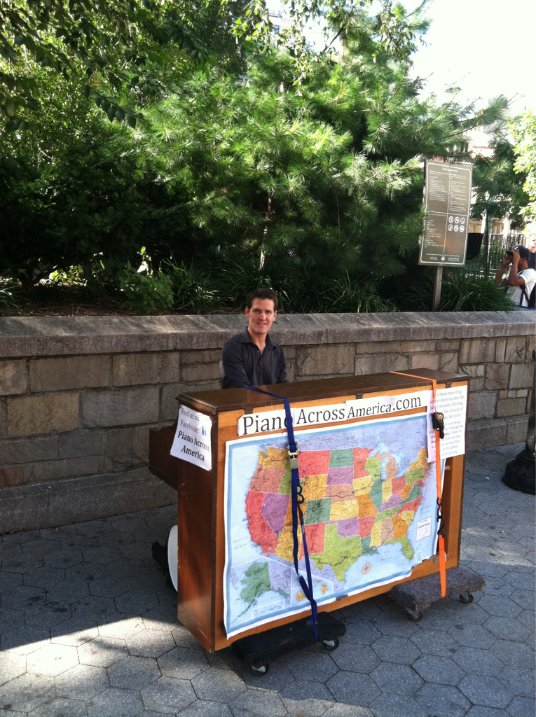 Played at Union Square today for about 2 hours. Sept 9